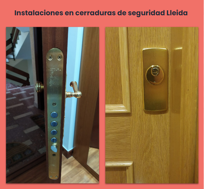 Instalación de cerradura de seguridad en puertas blindadas y acorazadas